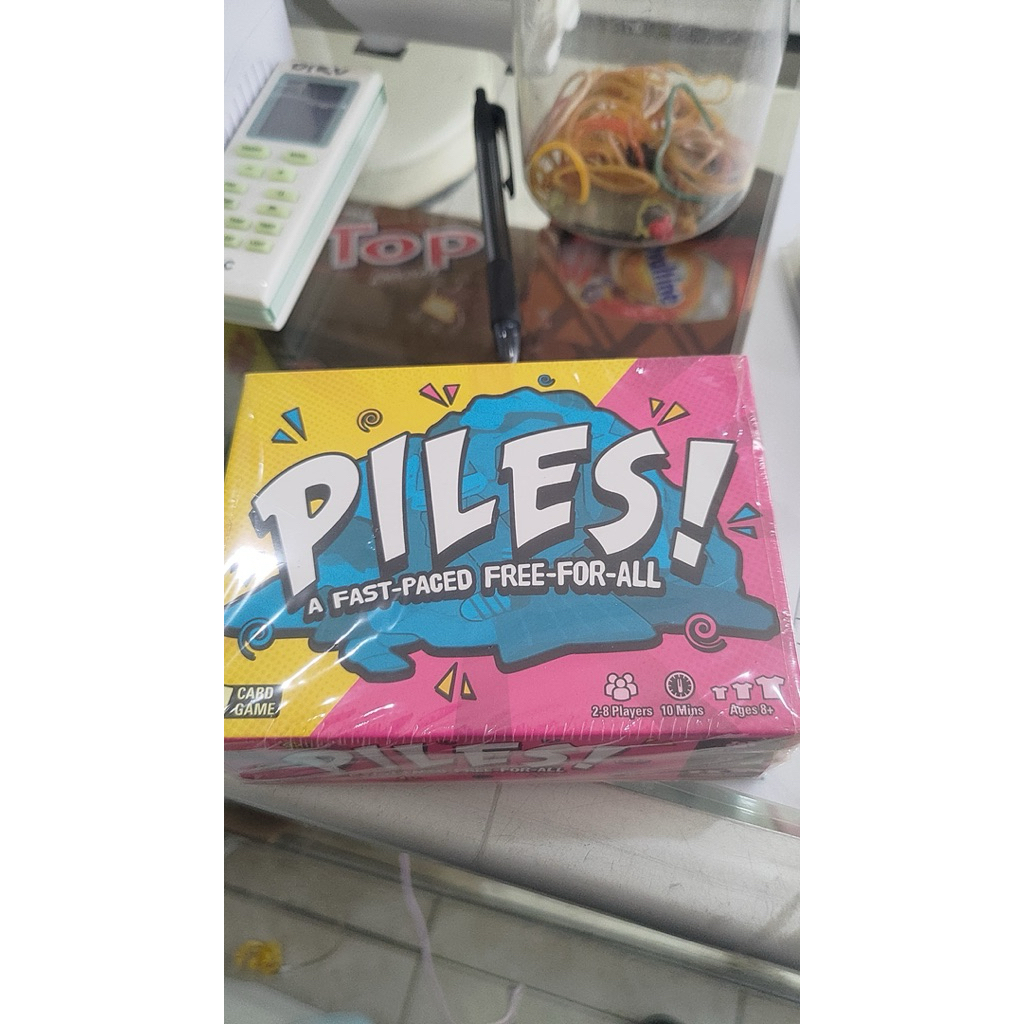 Preloved Board Game Piles