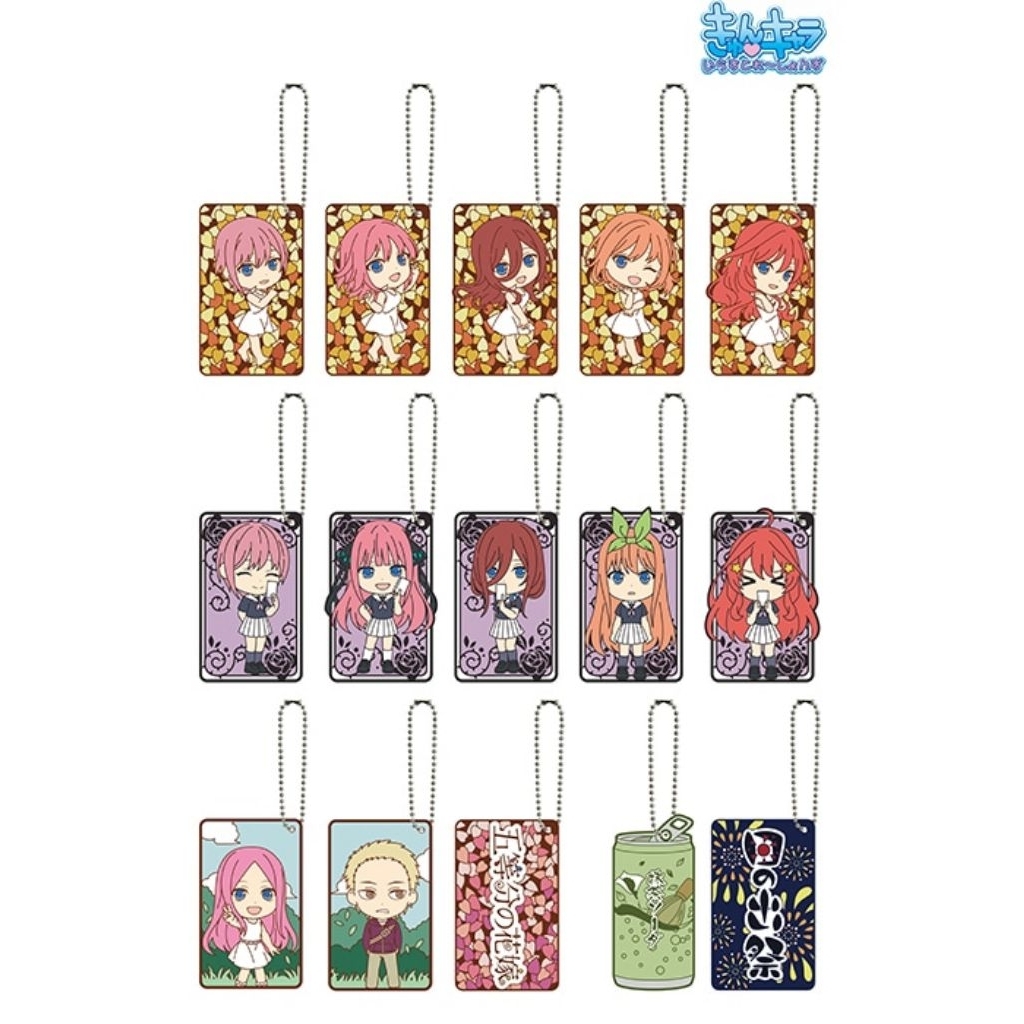 Ichiban Kuji Strap Gotoubun no Hanayome Movie Nakano Nino Yotsuba Itsuki Reina Fuutaro Uesugi