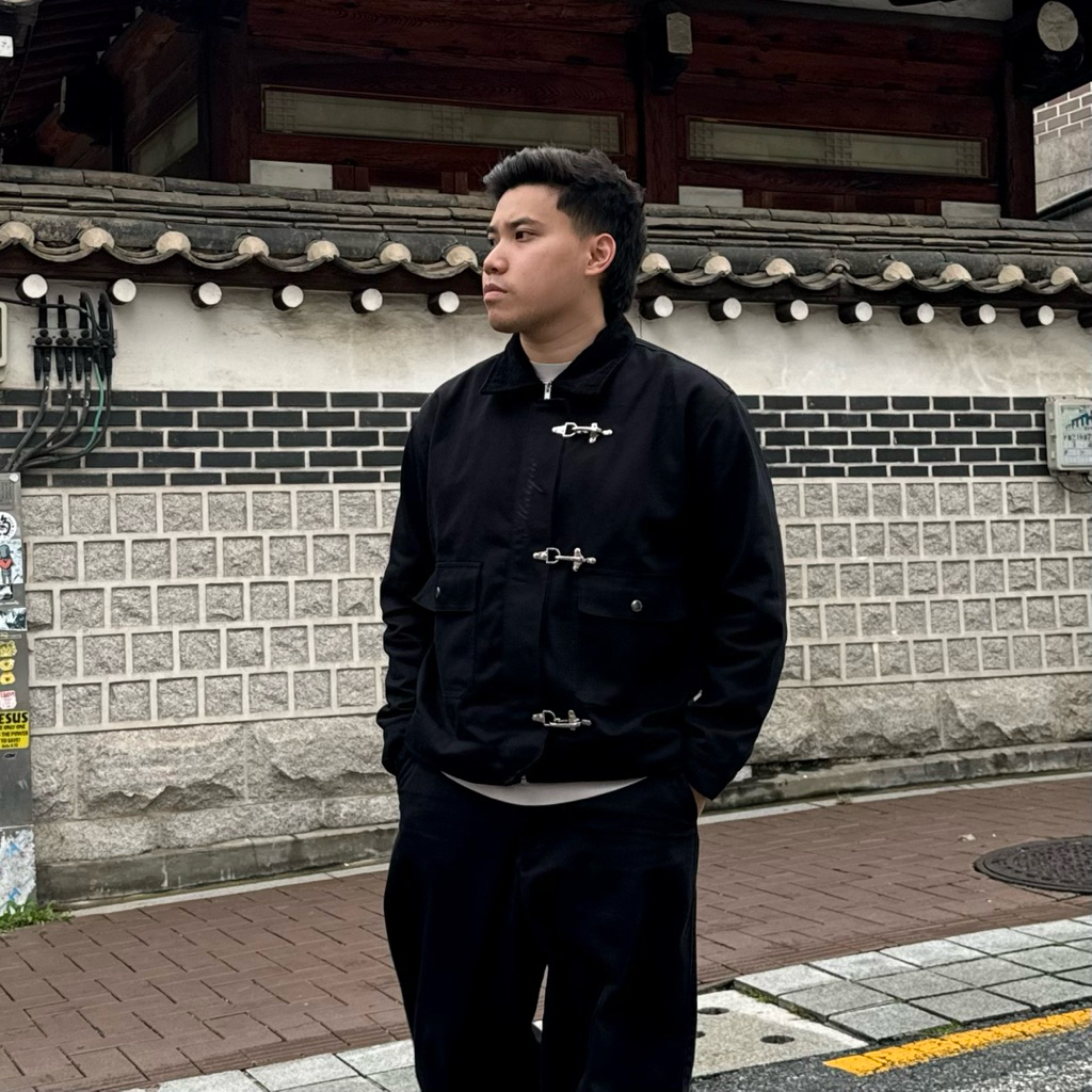 MARQUE.CO ‘Fireman Clasp Work Jacket’ - Jacket dengan Material Twill Premium Model BOXY FIT dengan P