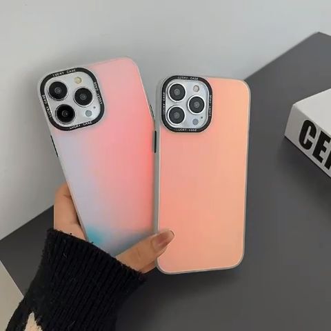 Case Oppo A16/A16S Softcase IMD Silver Plate Hologram Hardcase Anti Air Tahan Benturan