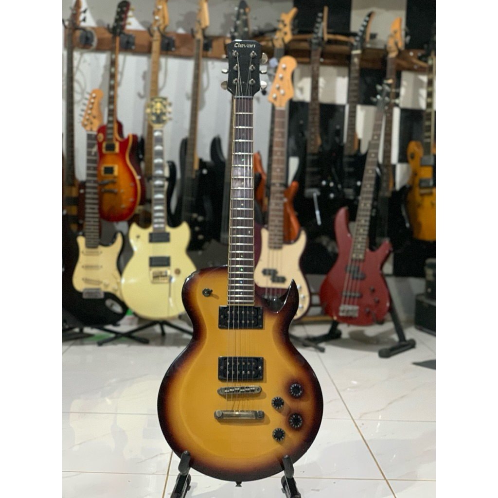 gitar les paul clevan original