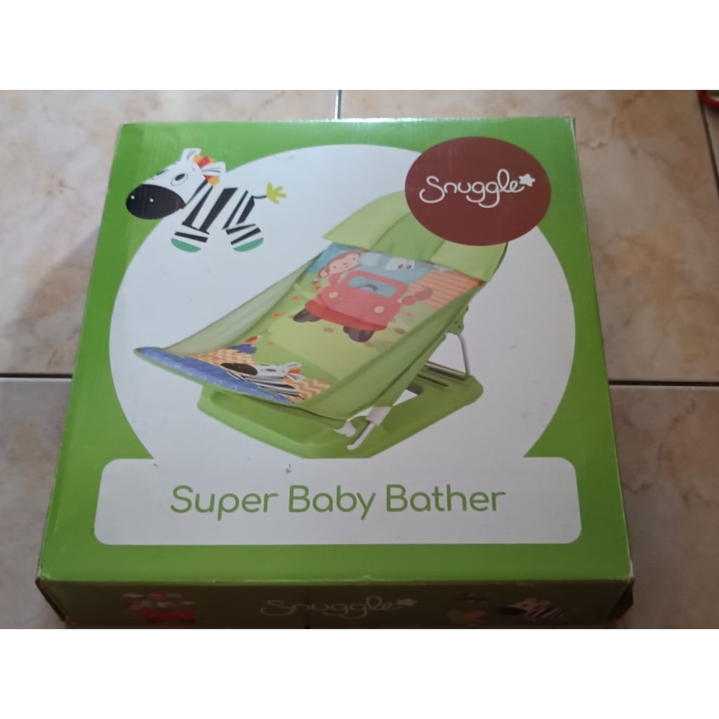 Snuggle baby bather preloved,jaring mandi bayi bak mandi