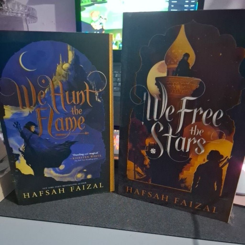 PRELOVED BOOK We Hunt The Flame Series by Hafsah Faizal
