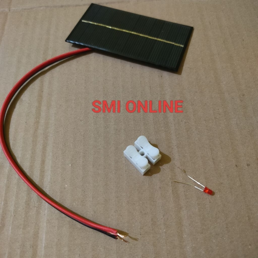 Jtterang Modul Solar Cell Panel Surya Mini 5V .1W 200Ma Solar Panel