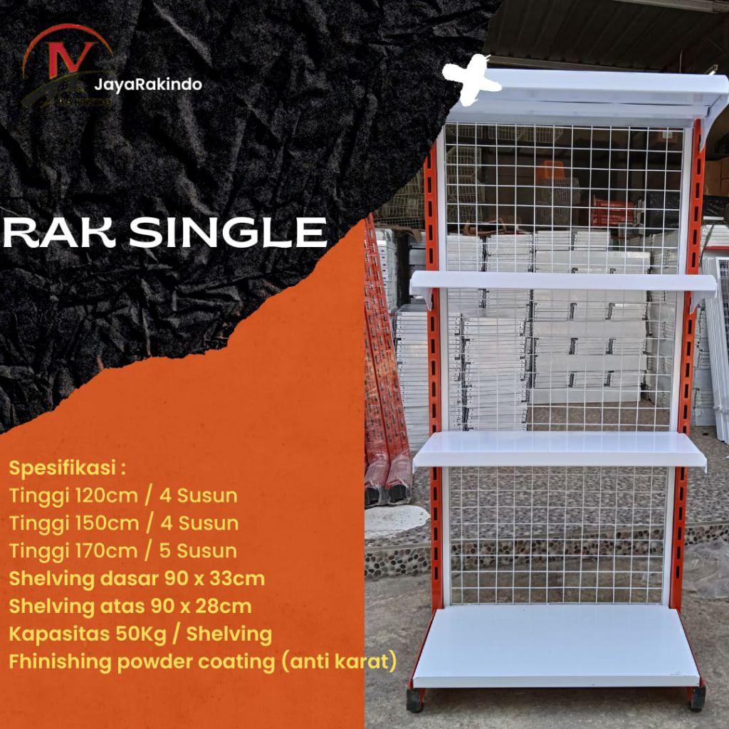 RAK GONDOLA MINIMARKET SINGLE