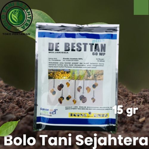 De Bestan 15gr Moluskisida Racun Keong Sawah