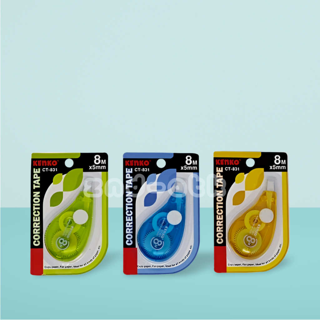 CORRECTION TAPE KENKO 8M | TIPE X KERTAS KENKO 8M | TIPE X ROLL