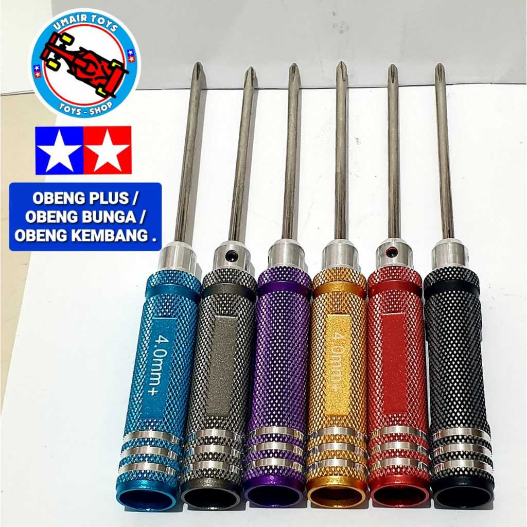 Rep Obeng Tamiya Plus / Obeng plus tamiya / Obeng kembang tamiya / Rep Tamiya Obeng Gagang Tebal
