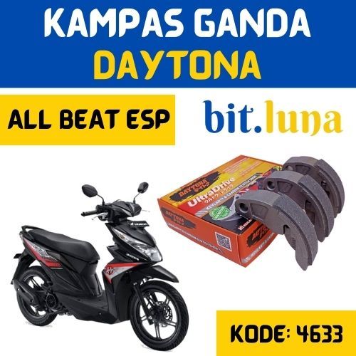Kampas Ganda Beat ESP K44 / K81 Daytona Kode Part 4633
