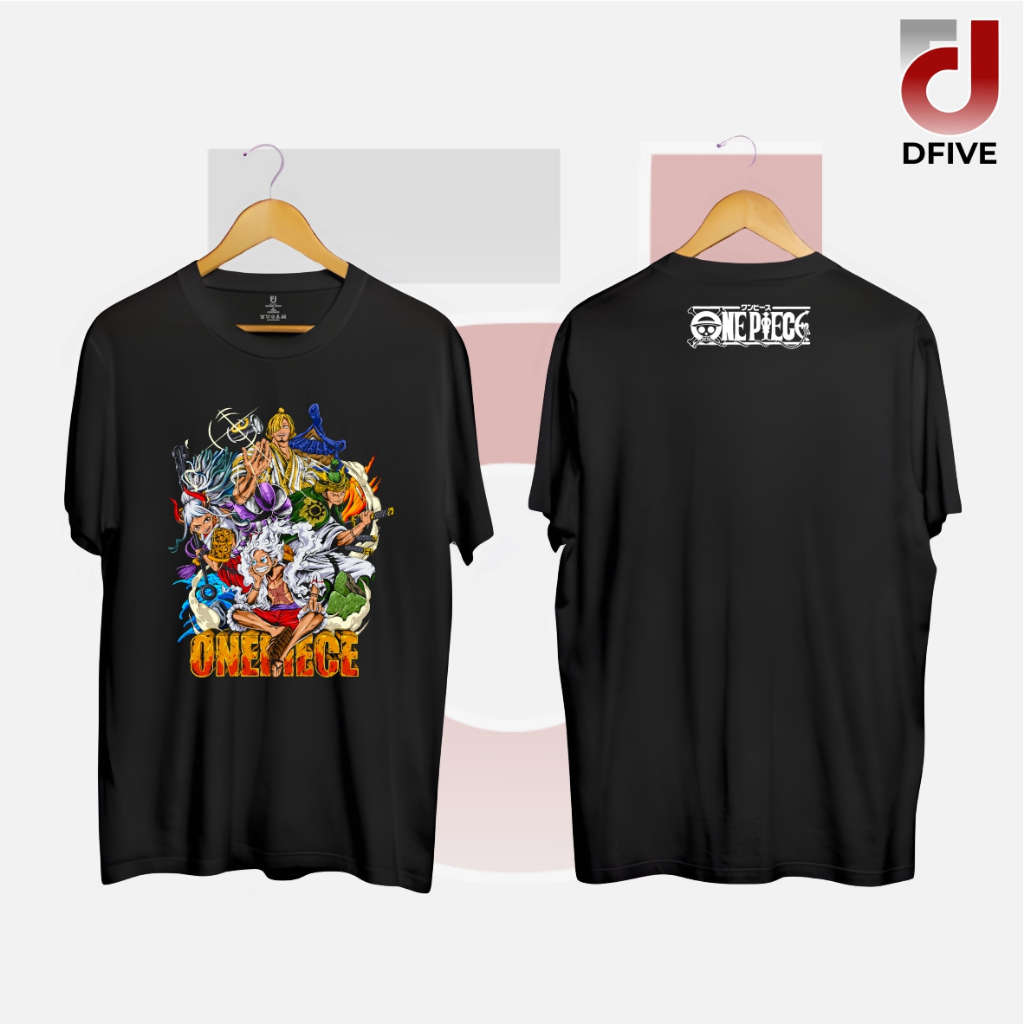Kaos One Piece Luffy Gear 5 - Tshirt Anime One Piece Luffy Gear 5 Series