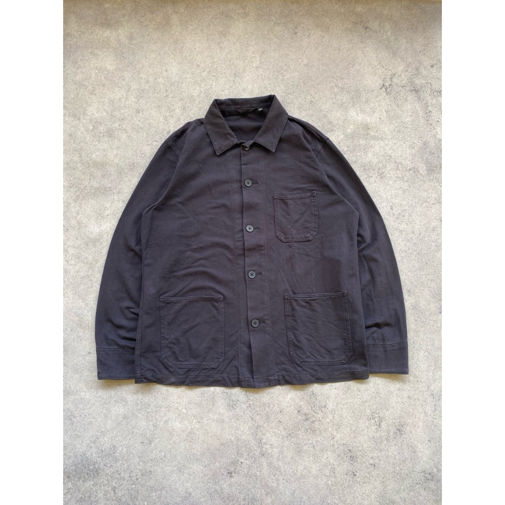 Jaket Chore uniqlo navy Second Bekas