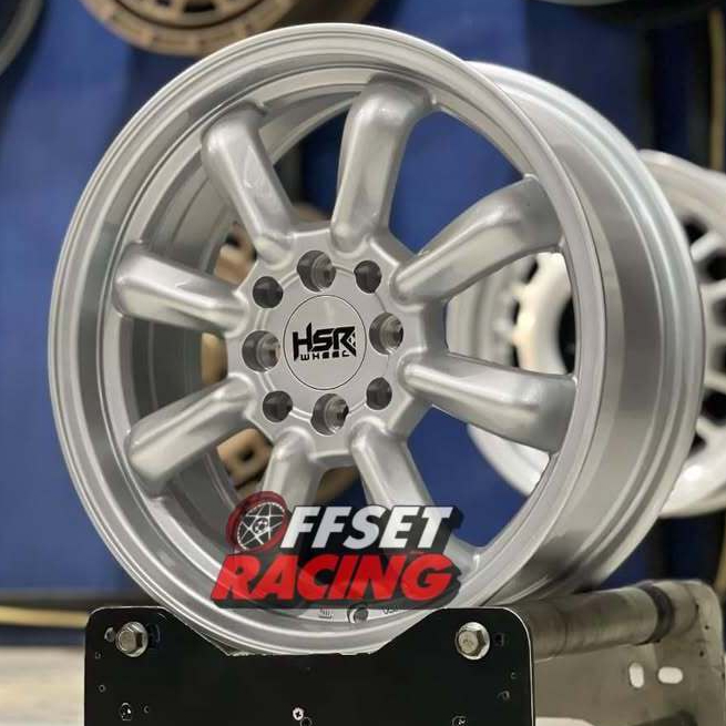Velg R16 Baut 4 Jazz Yaris Mobilio Swift Livina Velg Mobil HSR MOROTAI Ring 16 Lebar 6,5
