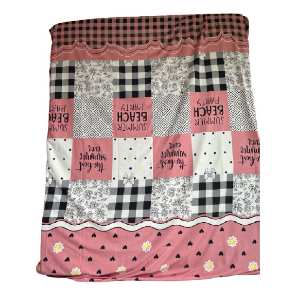 SARUNG KASUR RESLETONG MOTIF SUMMER BACH UKURAN 120X200X15