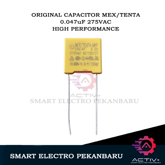 ORIGINAL CAPACITOR 275VAC 0.047uF 47nF 473 MEX TENTA MKP CMPP X2 Pitch 15mm Kapasitor Capasitor 275V