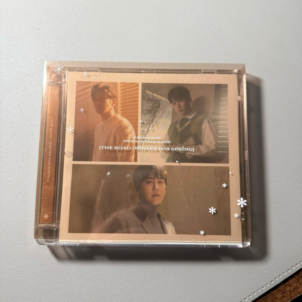 [OFFICIAL] BOOKED JANGANCO Unsealed Super Junior Single Album The Road: Winter for Spring Unsealed A