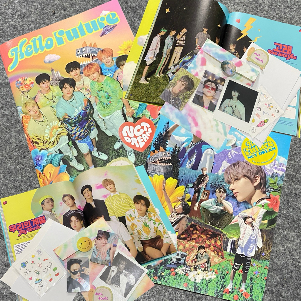 [OFFICIAL] NCT DREAM hello future album unsealed jaemin jeno set