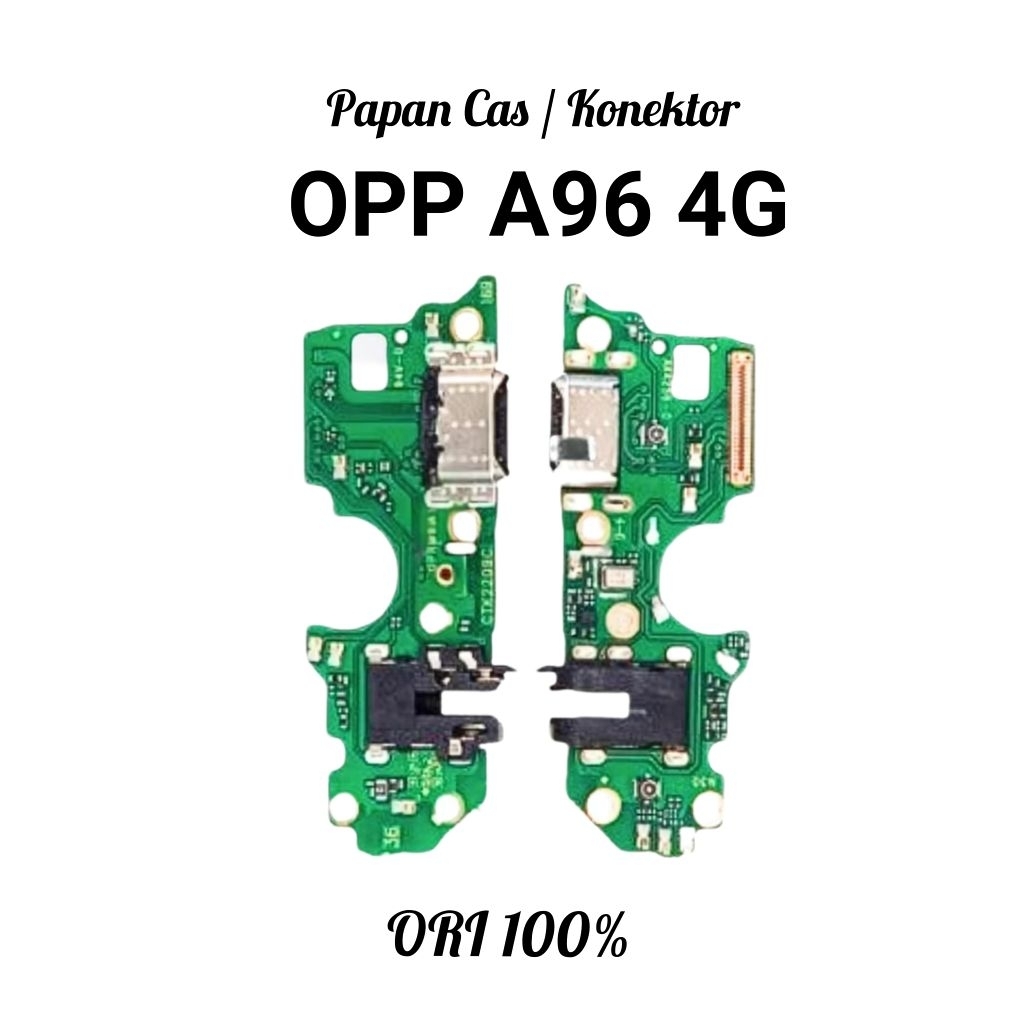 Papan Cas / Konektor For Oppo A96 4G Flexibel Board Cas Konektor Charger Plus IC For Oppo A96 4G
