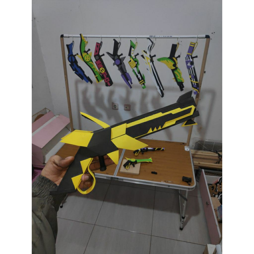 SG Golden Glare , SG Kuning , SG M1887 , Senjata Free Fire , Senjata FF ,  Free Fire