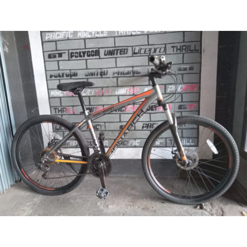 sepeda sexond polygon monarch 4 ring 26 inch