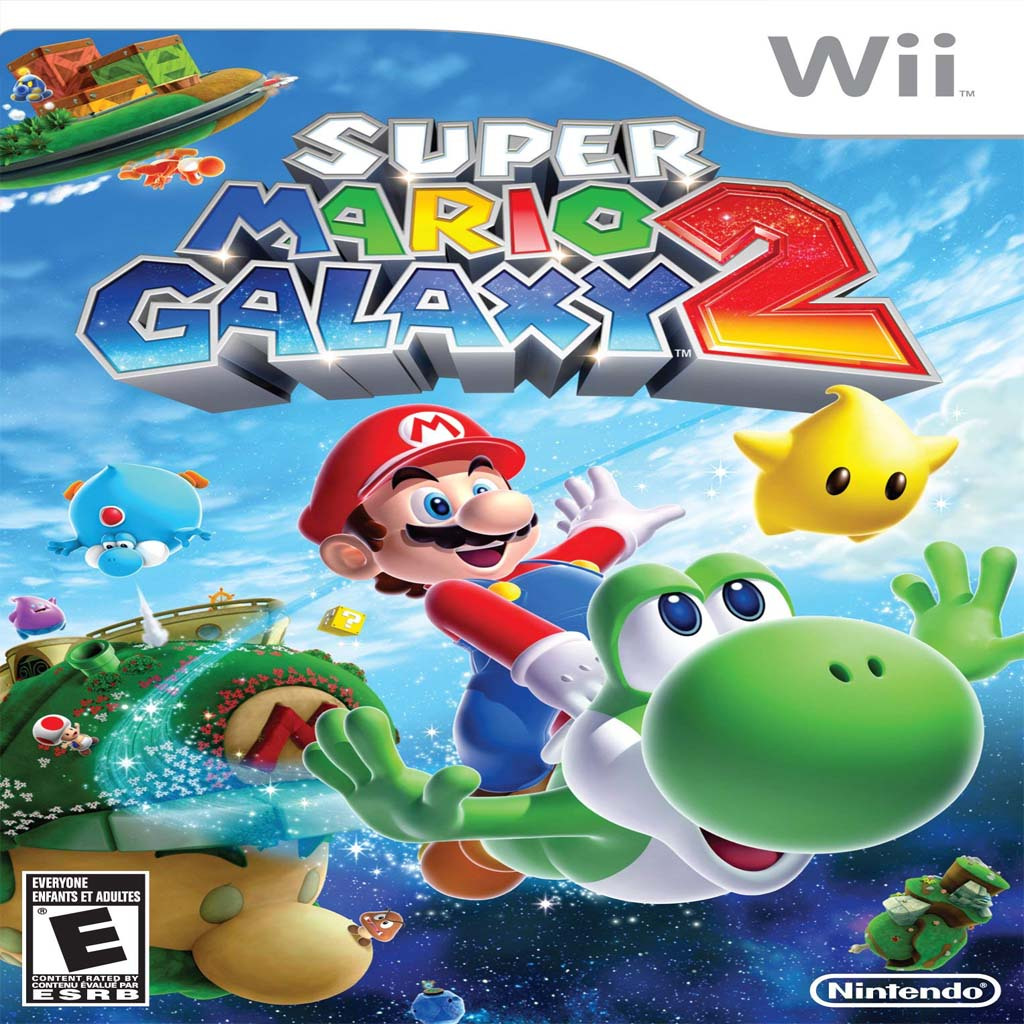 Kaset Nintendo Wii Super Mario Galaxy 2