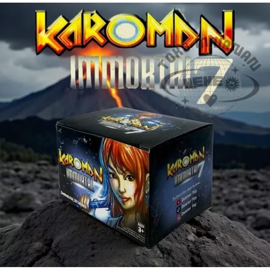 KAROMAN IMORTAL 7 /MAINAN PUZZLE TEMPEL / MAINAN PUZZLE  3D KAROMAN
