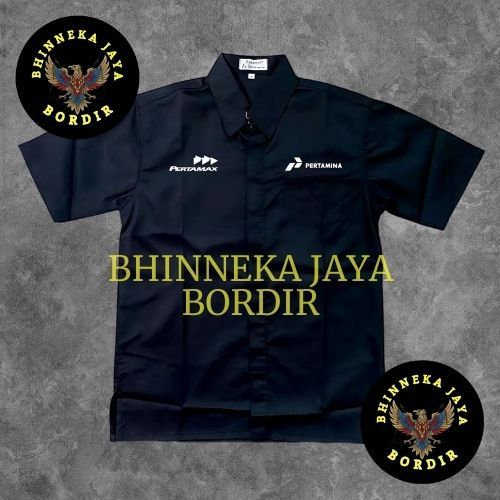 KEMEJA PERTAMINA PERTAMAX AMERICAN DRILL