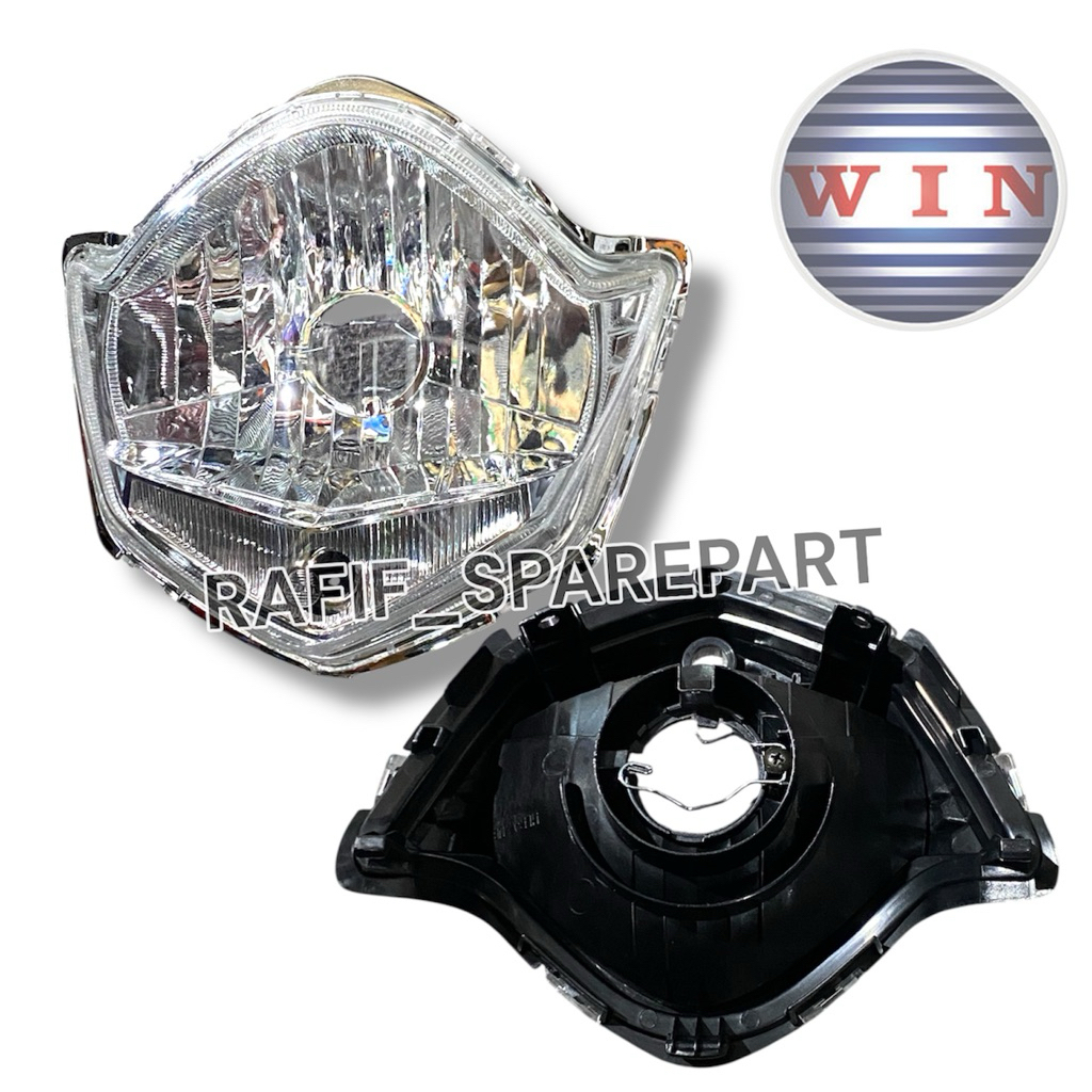 REFLEKTOR LAMPU DEPAN YAMAHA VIXION LAMA VIXION OLD 2010 2012 2014 H4 ORIGINAL WIN