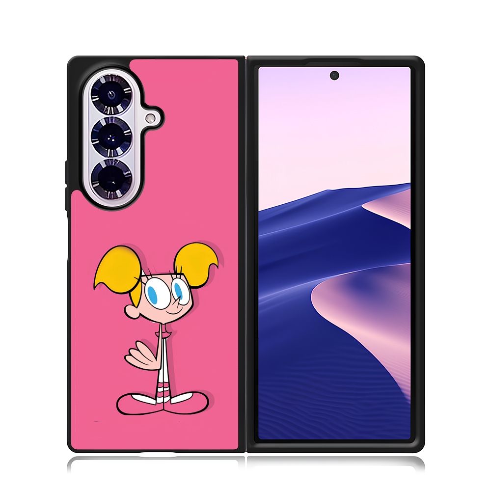 Case Samsung Z Fold Flip 7 6 5 4 3 TPU Extreme Protection Phone Dee Dee Dexter Laboratory