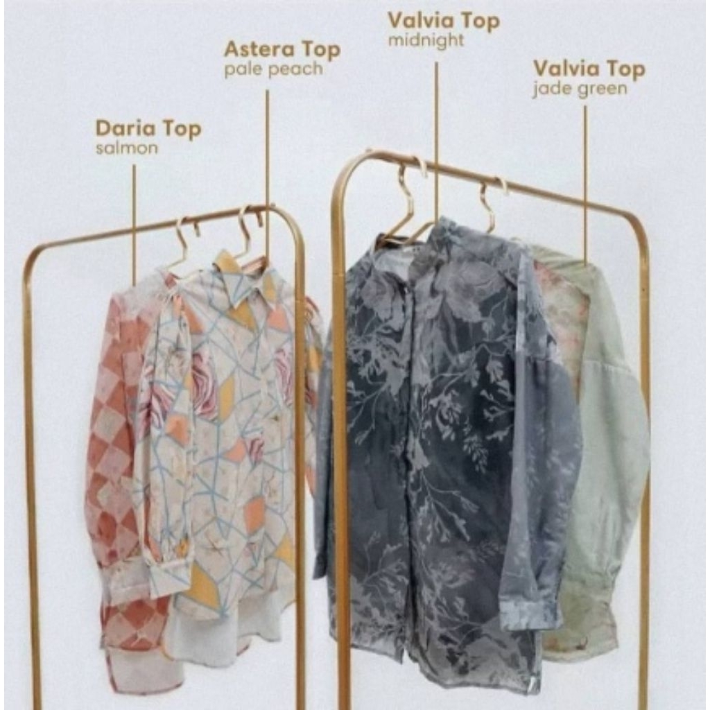 Valvia top Midnight Ria Miranda X Buttonscarves