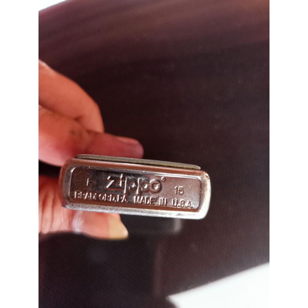 F Zippo Jack Daniels 15 . BRADFORD.PA MADE IN USA