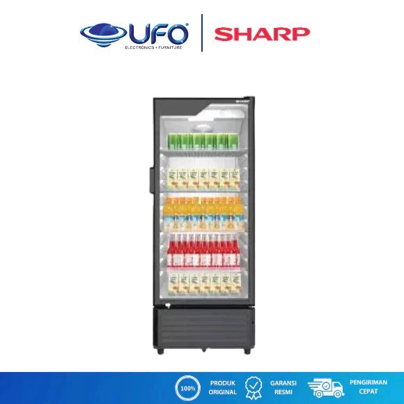 Sharp Showcase 260 Liter SCH250FS | SCH-250FS