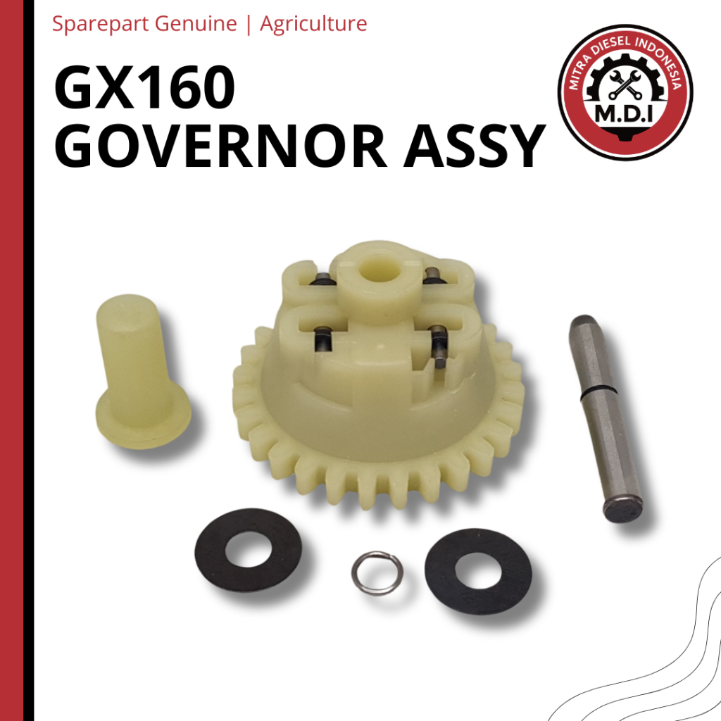 Governor Assy | Gigi Set Mesin GX160 - GX200 Original