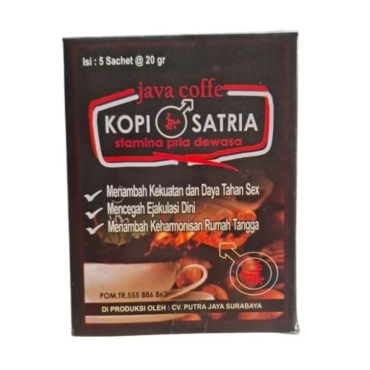 KOPI SATRIA isi 5 bungkus//100% Original