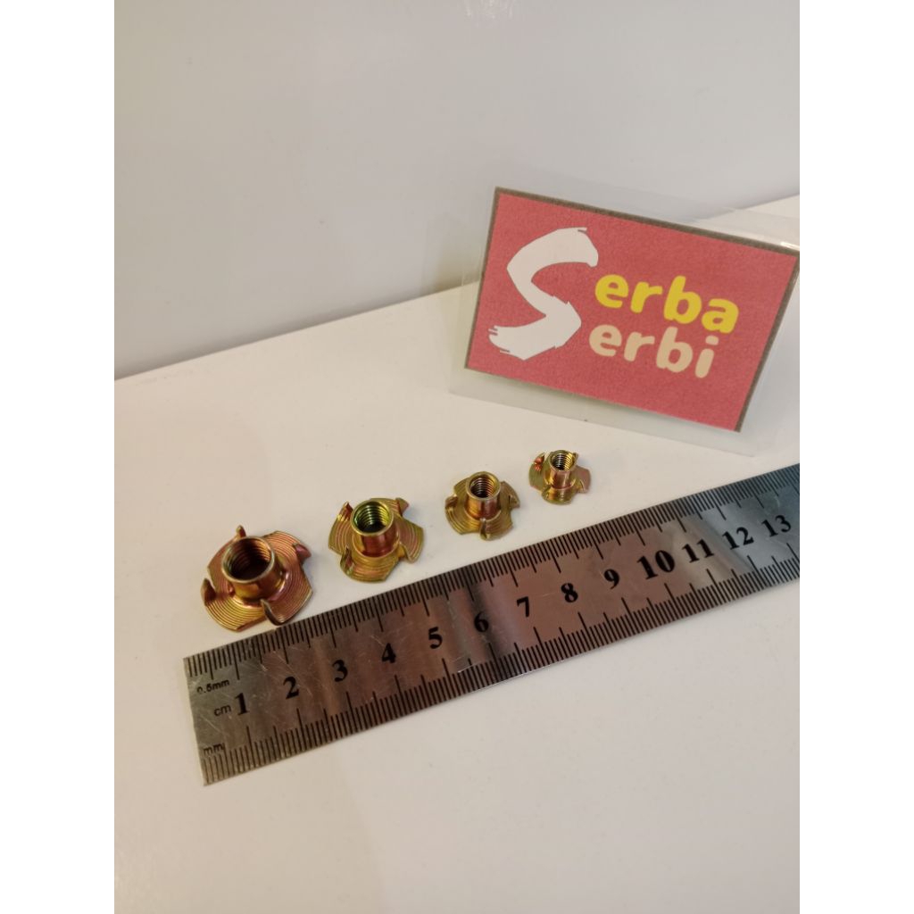 */10PCS MUR CAKAR*Baut mur cakar tee nut
