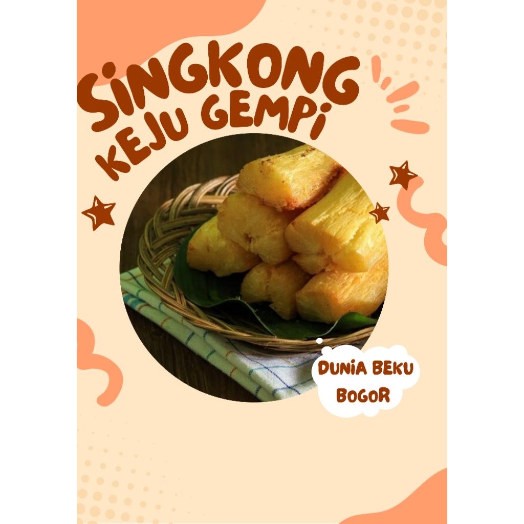 Singkong Keju Gempi Asli Salatiga - Singkong Frozen