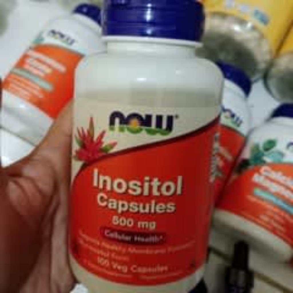 Now Inositol Capsules 500 Mg Isi 100 Kapsul