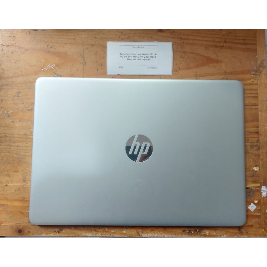 Back Cover top case laptop HP 14-DQ DR 14S-FR FQ TP-Q221 Q242 Silver second copotan