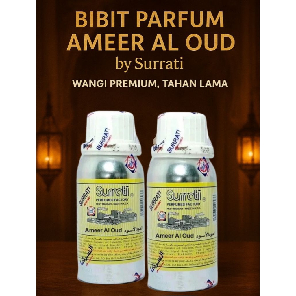 BIBIT PARFUM AMEER AL OUD ORIGINAL ARAB 100ml