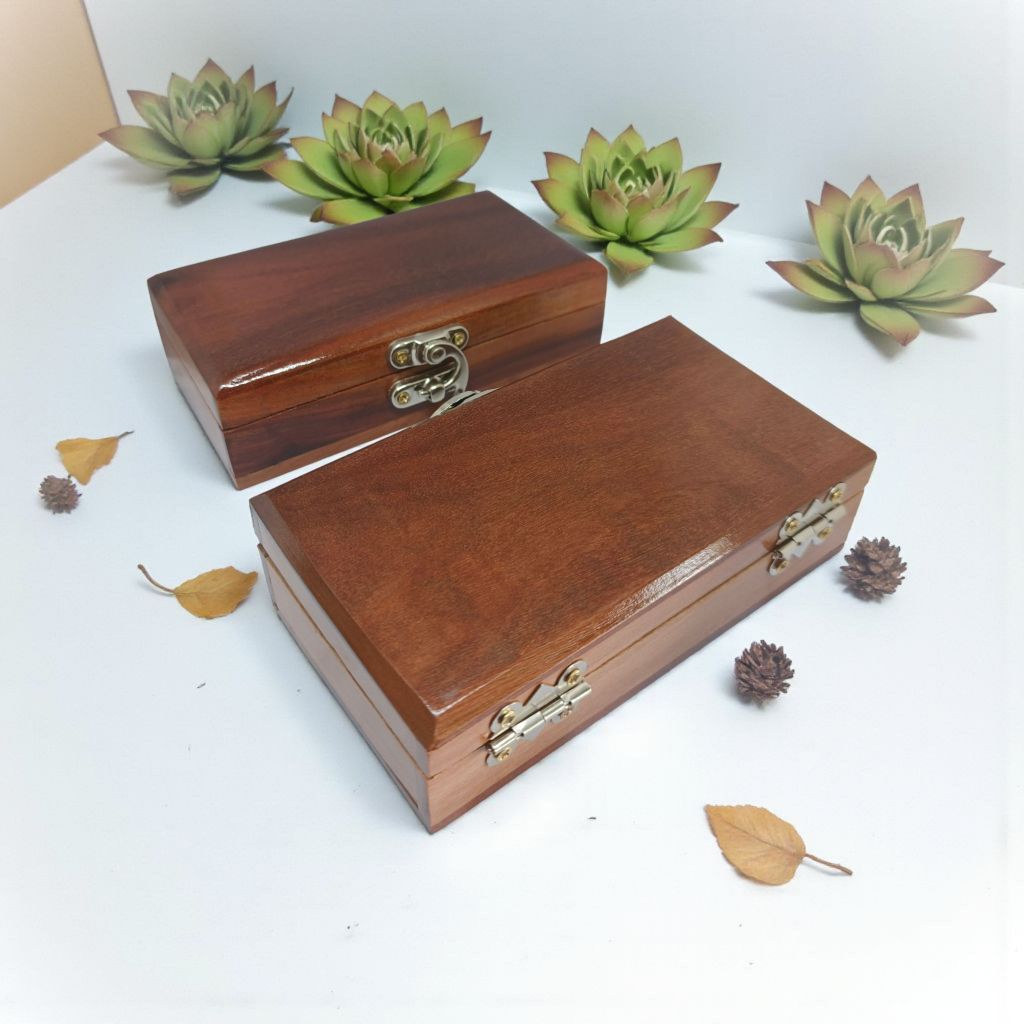 kotak slepen kayu sawo