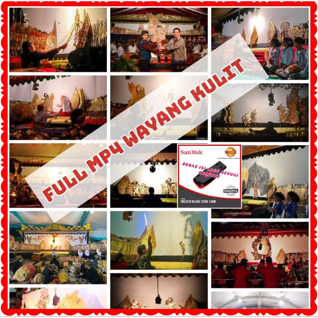 FLASHDISK ISI WAYANG KULIT-FLASHDISK WAYANG-KASET DVD WAYANG KULIT FULL-KASET DVD WAYANG KULIT