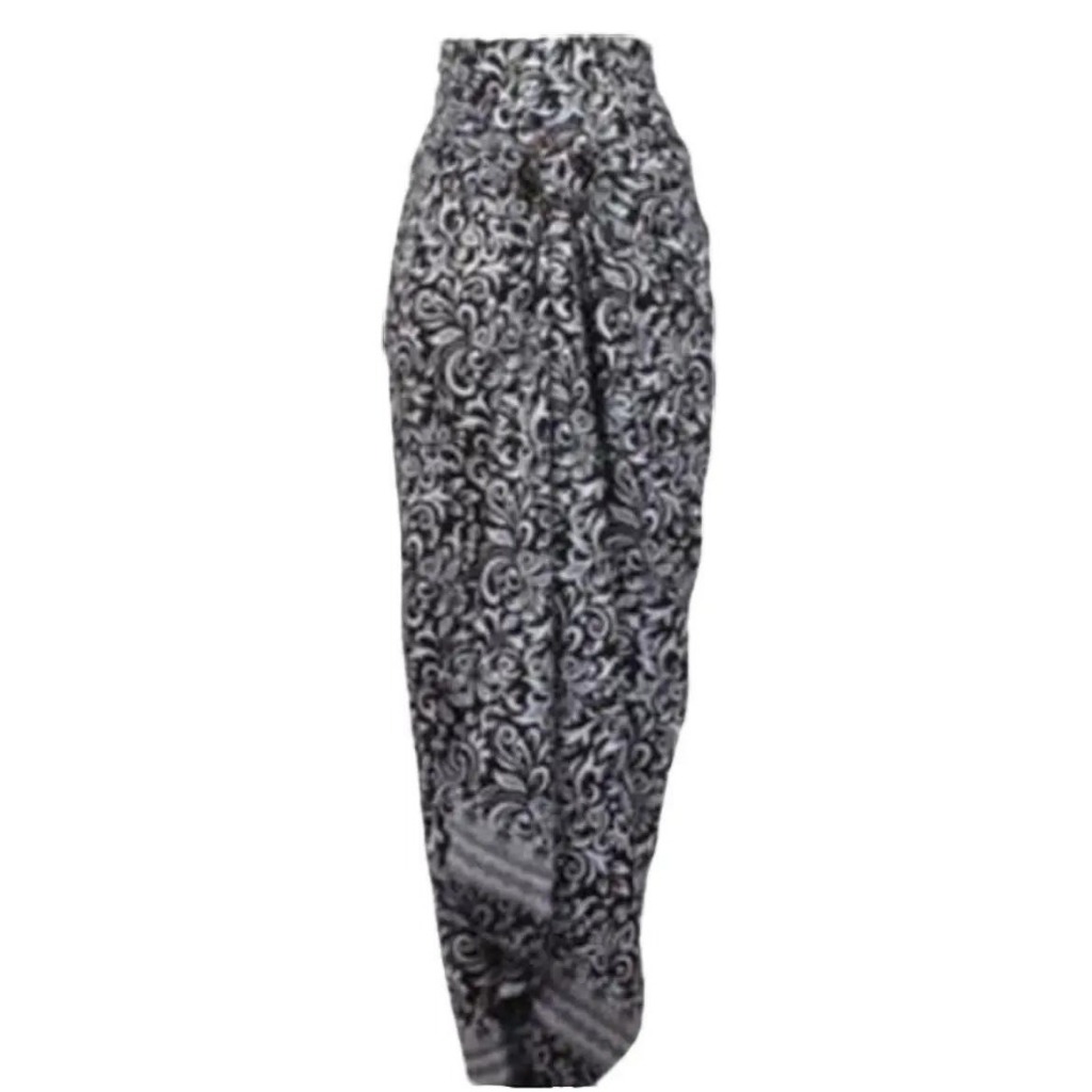 Rok Batik Wanita Bawahan Kebaya Model Kain Lilit Bahan Semi Sutra Silky Motif 040