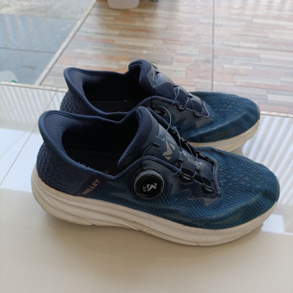 Sepatu Millet Bounce 1 BOA Running Trail Run preloved size 26,5cm