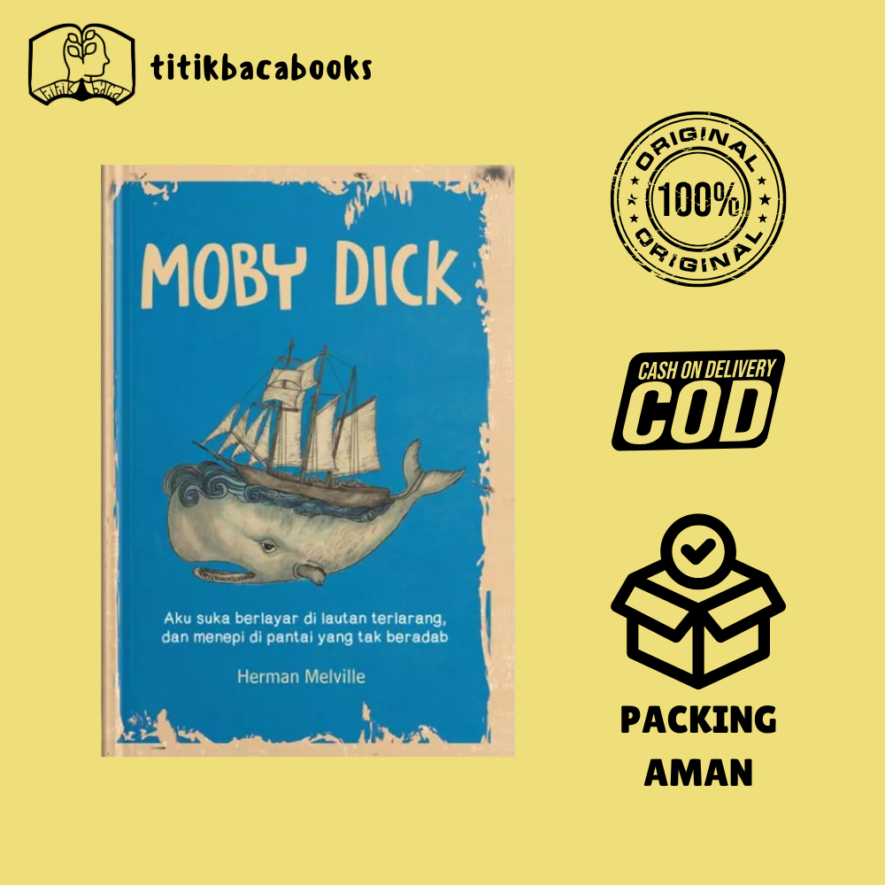 Novel Moby Dick Herman Melville Narasi