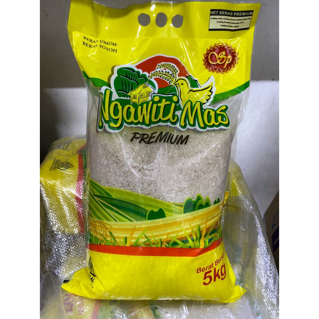 Beras Ngawiti Mas 5kg