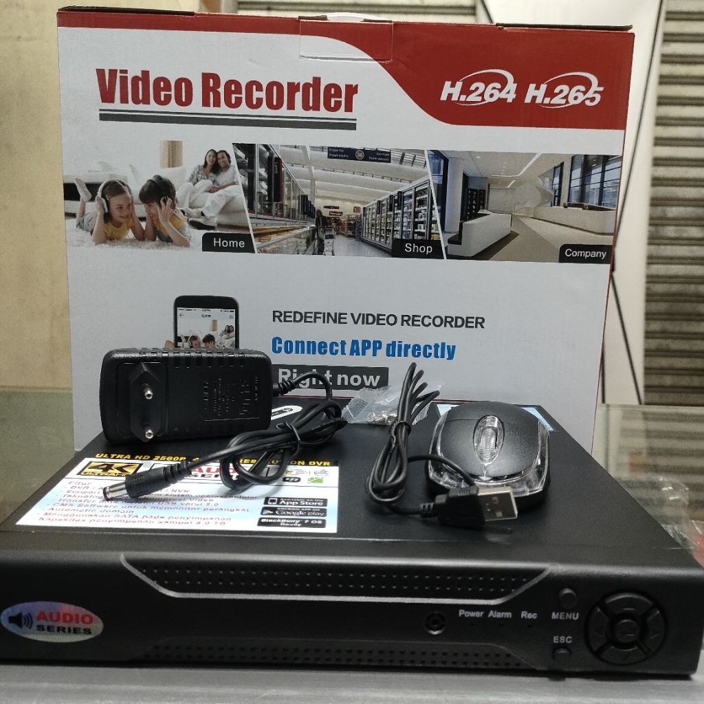 DVR CCTV Xmeye 4CH 5MP Audio