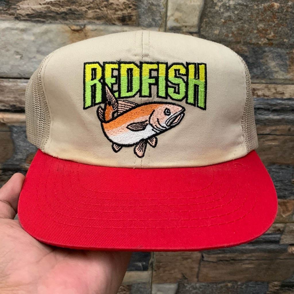 TOPI TRUCKER REDFISH YOUNGAN