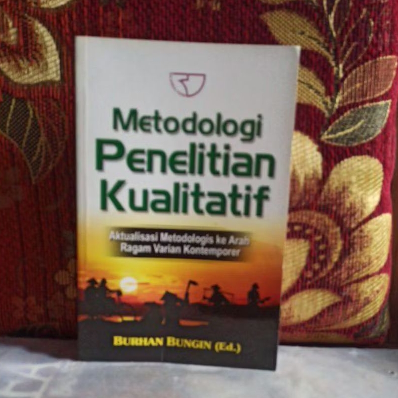 Buku Original Metodologi Penelitian Kualitatif BURHAN BUNGIN (Ed.) Bekas