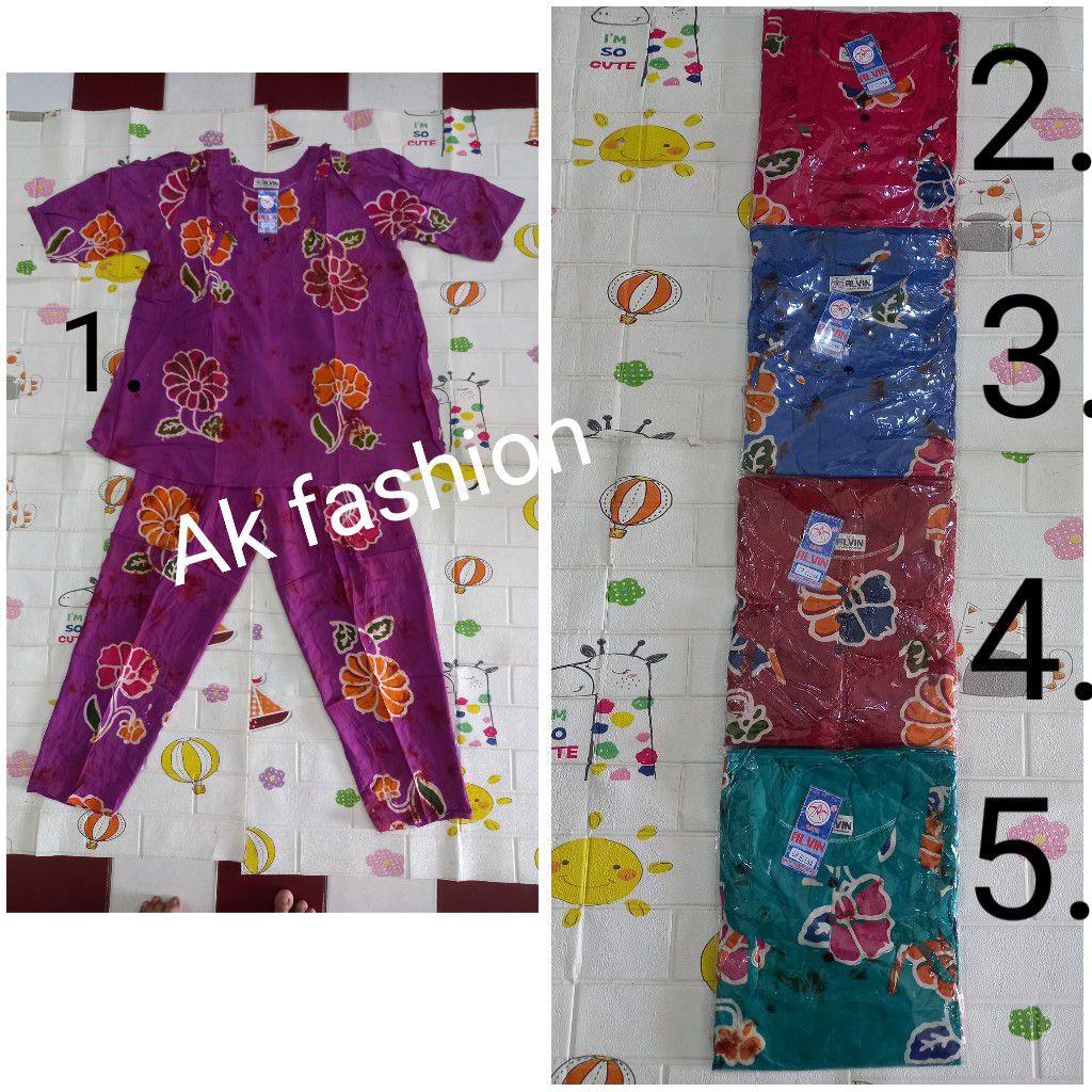 CP DEWASA ALVIN BATIK T 3/4