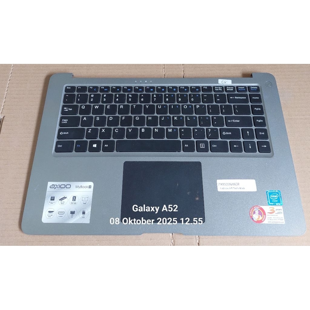 casing Frame Keyboard Palmrest Axioo Mybook 14 N147A