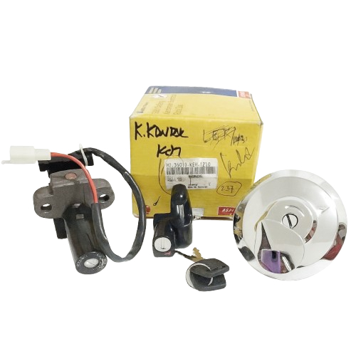 Key set kunci kontak Honda Tiger lama - Tiger 2000 Aspira Original Distributor Sparepart RPMsemarang